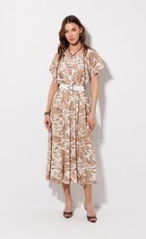 Платье Люше 4381 песок