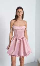 Платье Леди лайн 4826 розовый