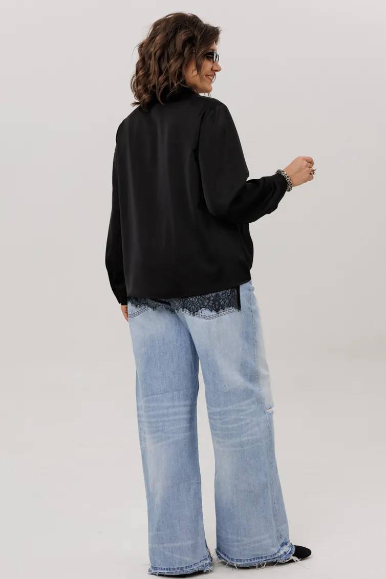 Blouse Anelli Laurel #1663 glyancevyj agat