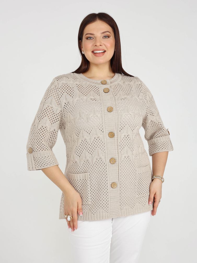 Кардиган BONADI арт. 2187 лен