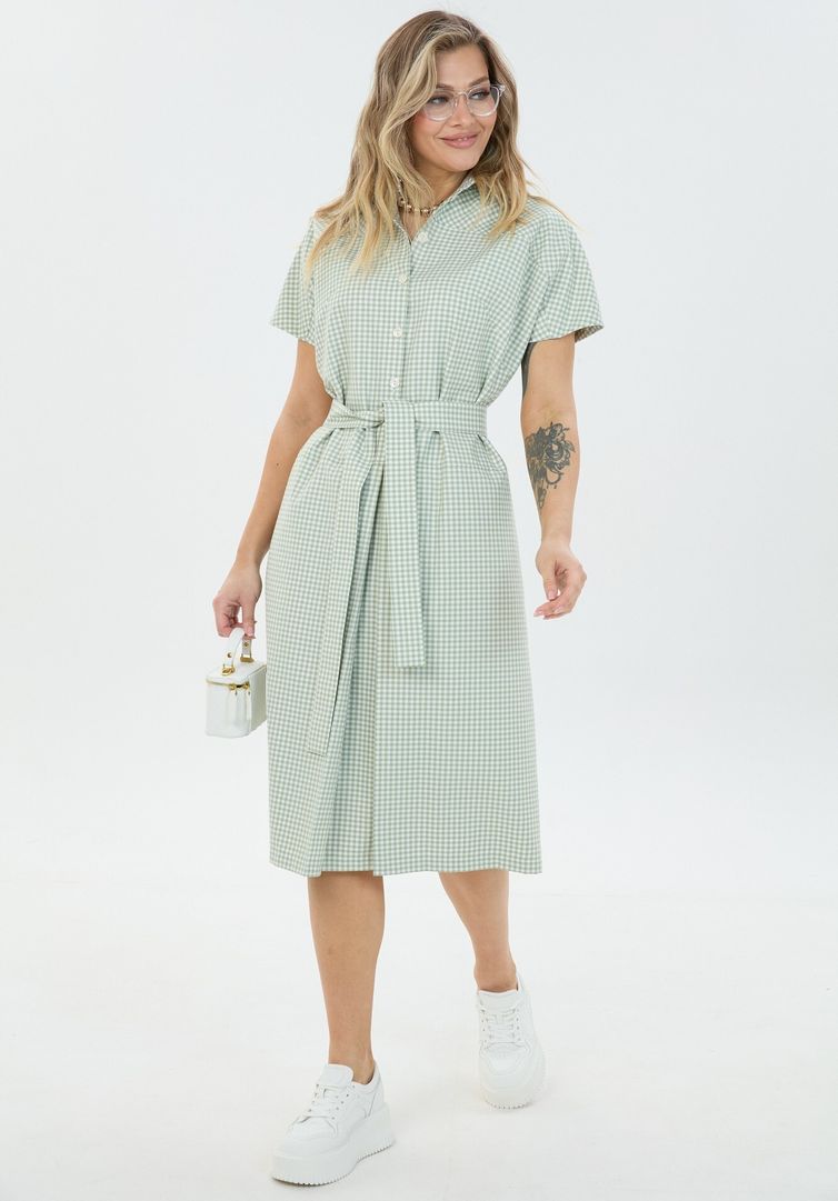 Sukienka LM project #3095 myatnaya kletka