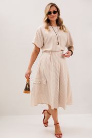 Костюм Anastasia арт. 1366 светло-бежевый