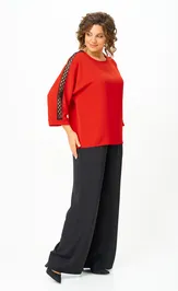 Костюм Rumoda 2275 дл.р. красный-черный