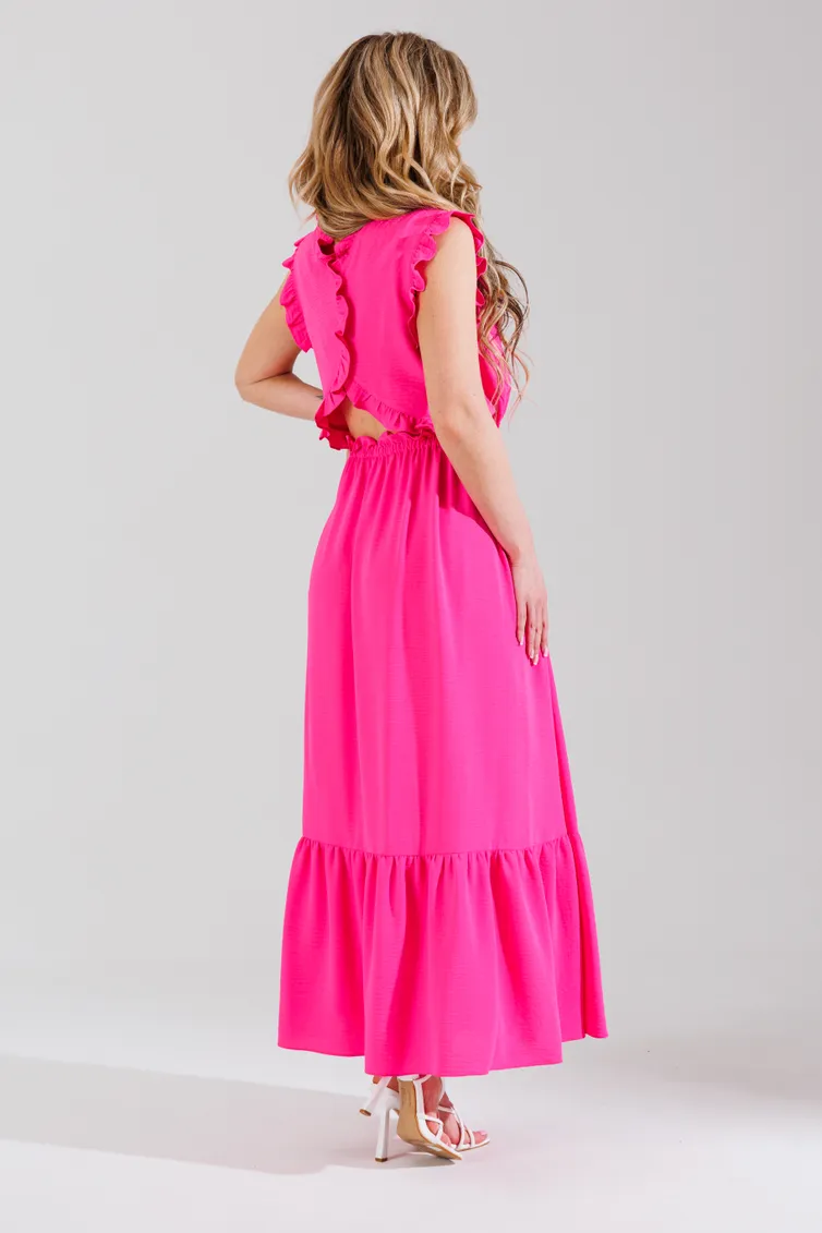 Sukienka Faufilure #S1470 rozovyj