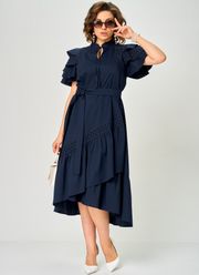 Платье EVA GRANT арт. 7297синее