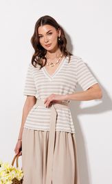 Платье Люше 4378 бежевый