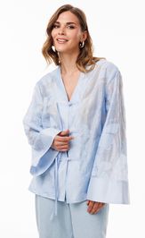 Блузка EOLA 3117 голубой