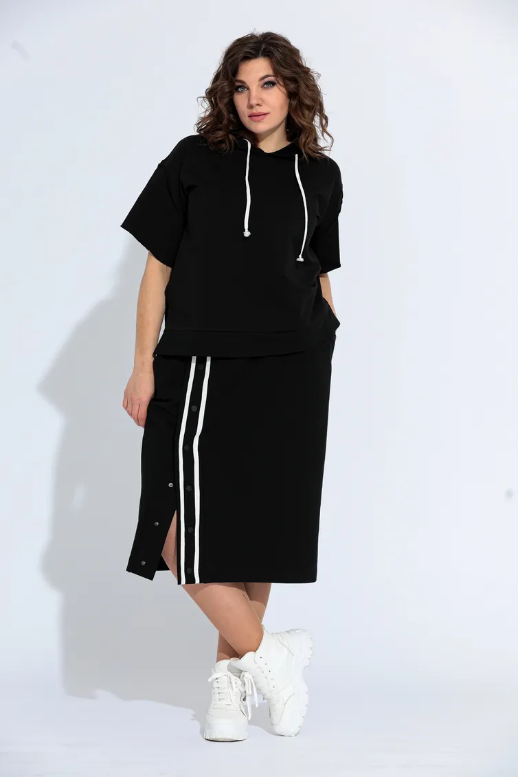 Bluzka BegiModa #4001 chernyj
