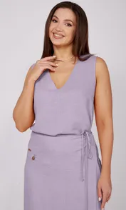 Sukienka Verita moda #N-2295 lavanda