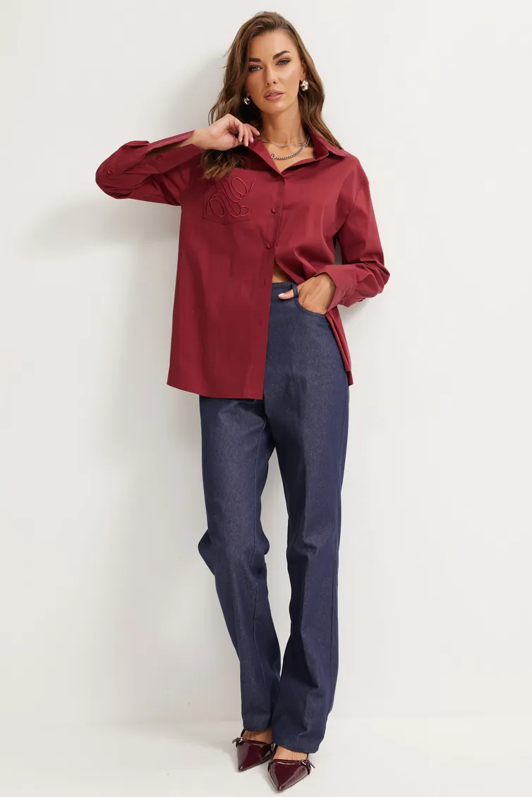 Bluzka Lyushe #4164 bordo