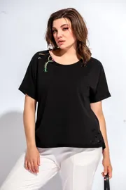 Blouse BegiModa #4003 chernyj