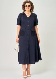 Платье EVA GRANT арт. 7200 синий