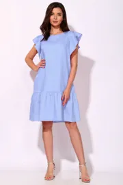 Sukienka Faufilure #S1264 goluboj blednyj