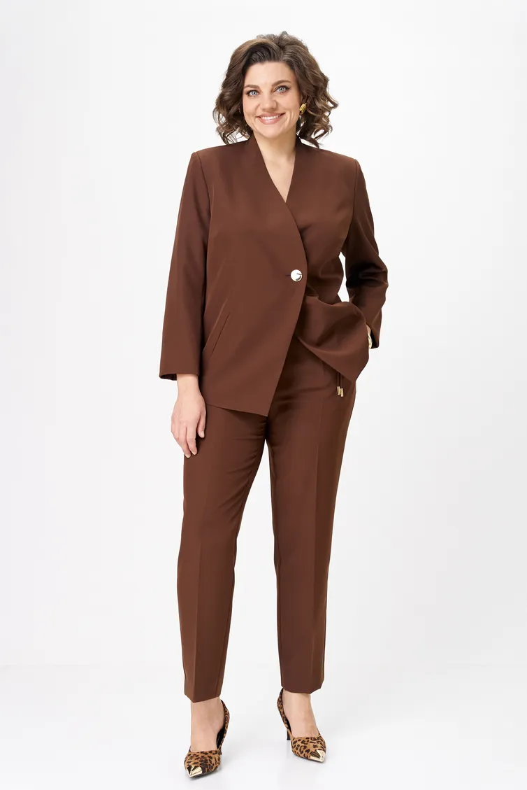 Garnitur Vilena-fashion #1092 shokolad