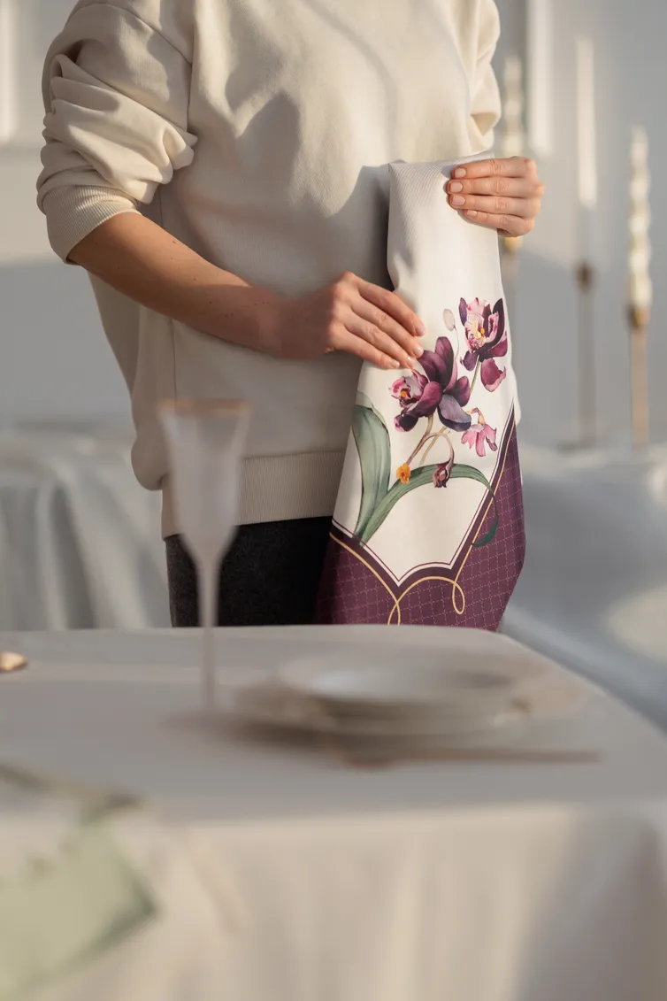 Kitchen textiles Listelle #419403 polotence 2 shtuki, razmer polotenca 45x65 sm