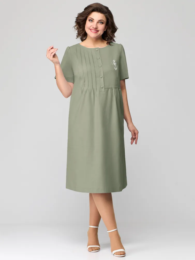 Sukienka Michelle Style #1115-2 olivkovyj