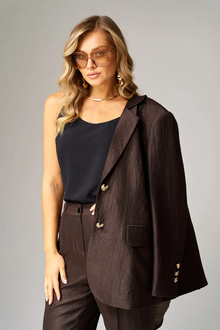 Garnitur Ava fashion #M-221 korichnevyj