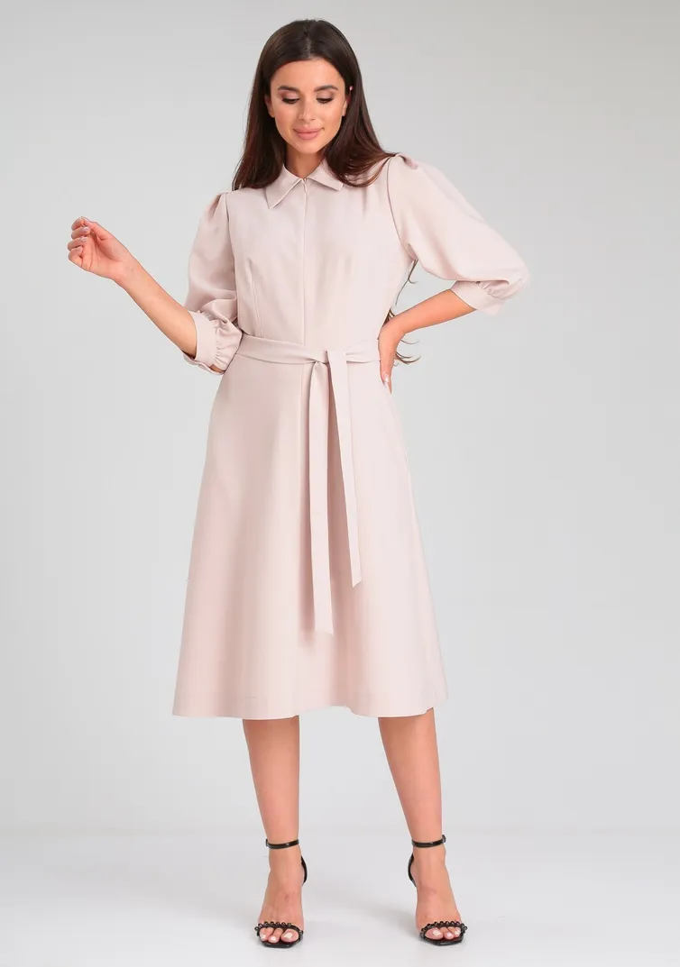 Платье Vilena-fashion арт. 905 кремовый