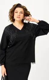 Garnitur Vilena-fashion 1169 chernyj