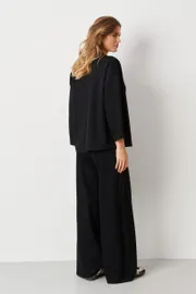Trousers Panda #123360 chernyj