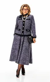 Garnitur Anastasia 1401 lavanda