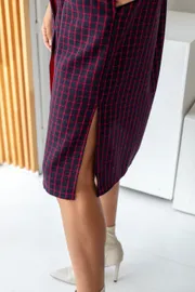Dress TOOK A LOOK & Angelika #NP-001 krasnaya kletka