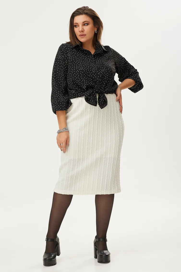 Блуза BegiModa арт. 4076 чёрный