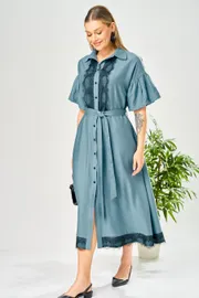 Sukienka Ava fashion #M-198 dzhins