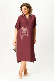 Платье Michel Chic арт. 2134/1 брусничный