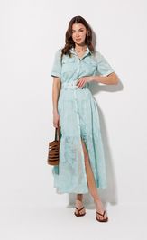 Платье Люше 4364 мята