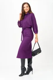 Dress Michel Chic #2189 slivovyj