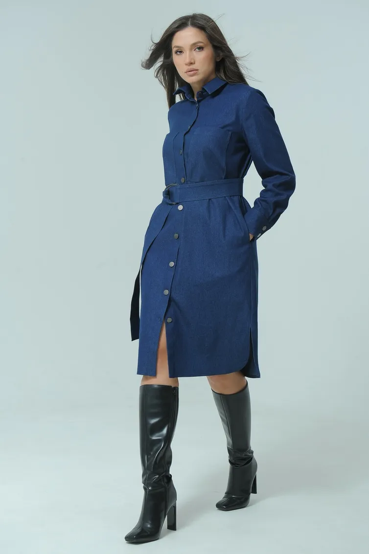 Dress Ma Cherie #9010 sinij