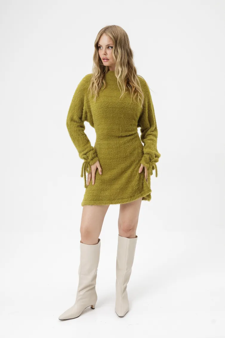 Dress Pirs #6957 olivkovyj