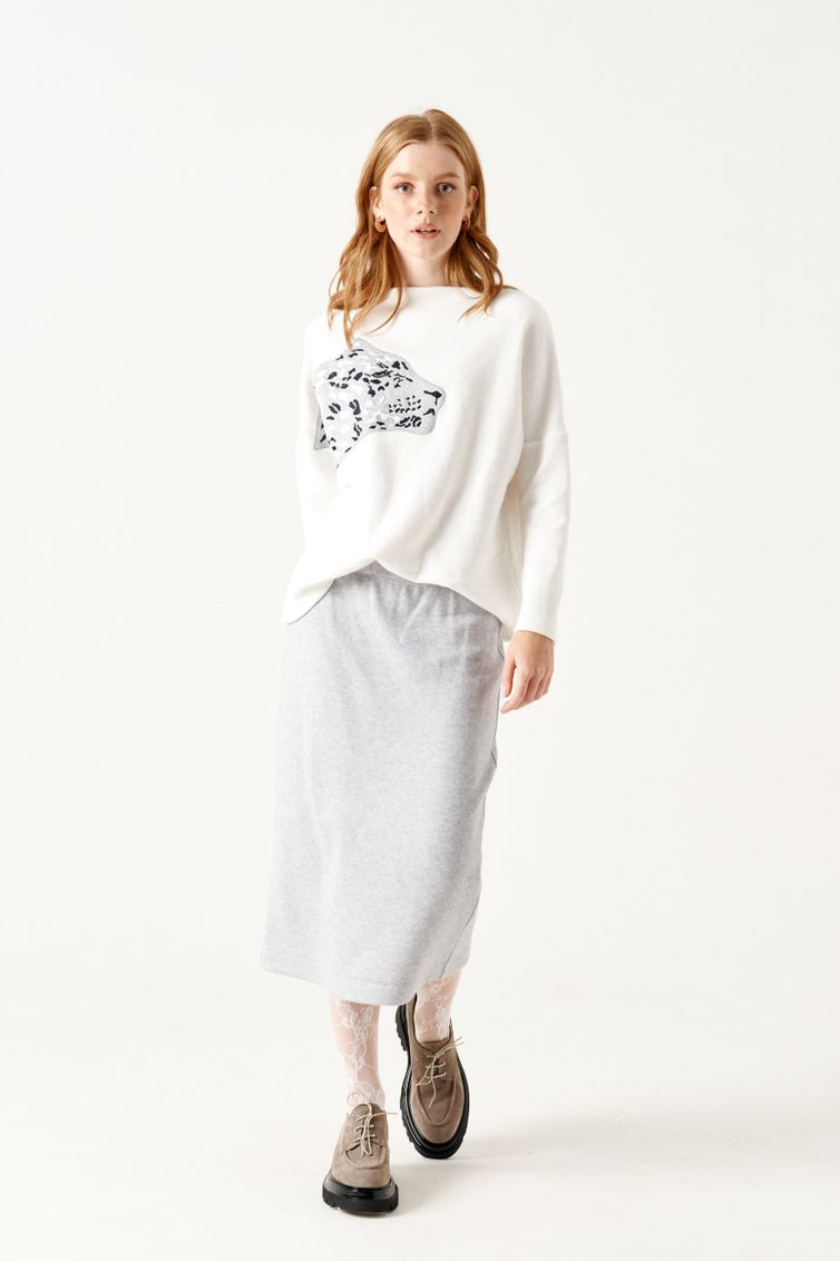 Sweatshirt Elletto Life #3523 bel