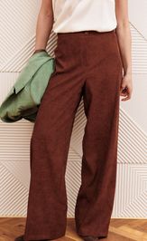 Trousers GIZART 35204 korichnevyj