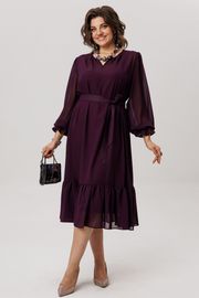 Dress Anelli Laurel #1635 cvet chernosliva