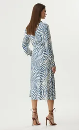 Sukienka Ладис Лайн 1270 zebra sinij