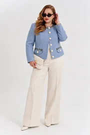 Blazer Anastasia #1391 goluboj