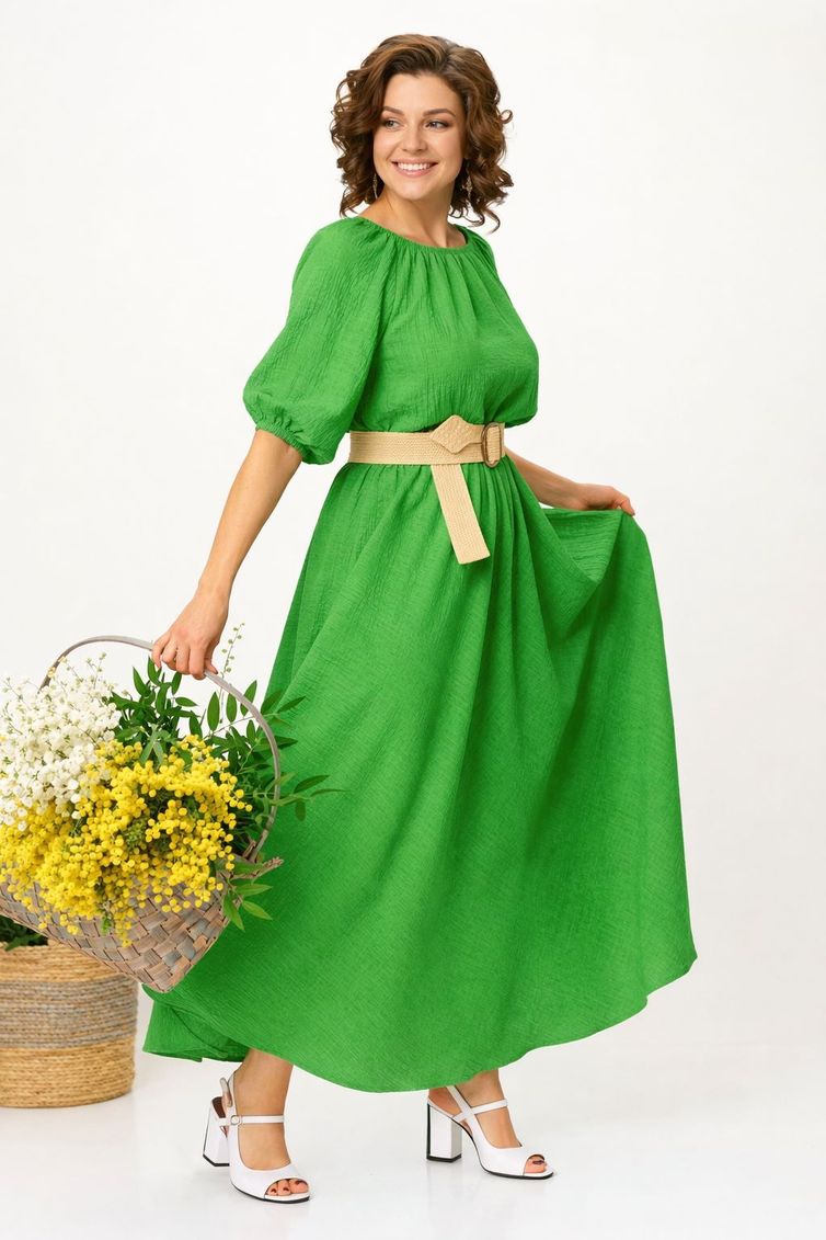 Платье Anastasia арт. 1236.2 травяной