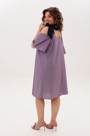 Платье Anelli Laurel арт. 1820 синий бант