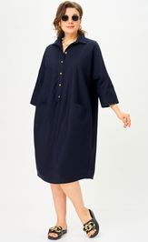 Платье SOVA 11329 синий