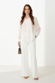 Блузка Panda арт. 103044 молочный