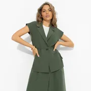 Waistcoat CHARUTTI #Slishkom modno (zelenyj)