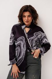 Shirt Anelli Laurel #1514.1 mramornaya rubashka