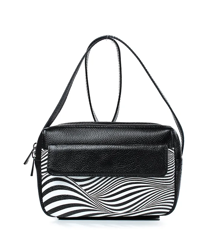 Torba Galanteya #22s2688k45 chernyj/belyj