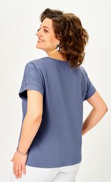 Футболка Rumoda 2063 (короткий рукав) индиго
