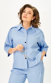 Костюм Vilena-fashion 1158 голубой