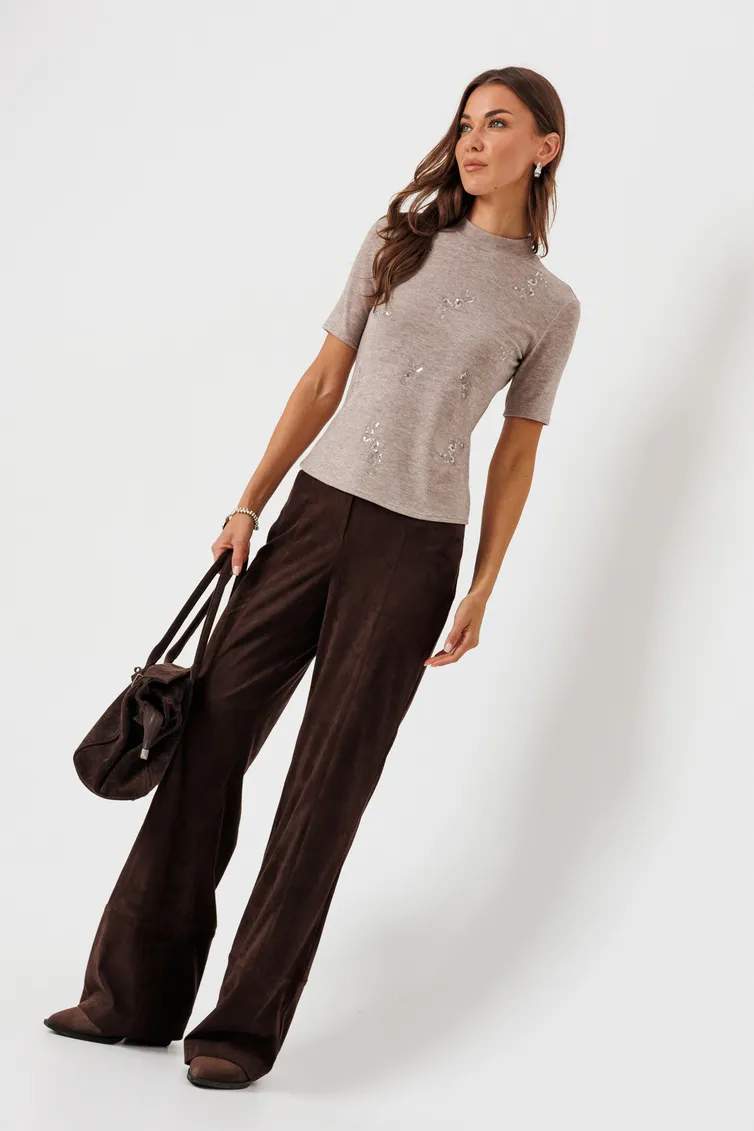 Jumper Lyushe #4460 kapuchino