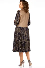 Set Milora #1380/1 chernyj s kapuchino (listya)