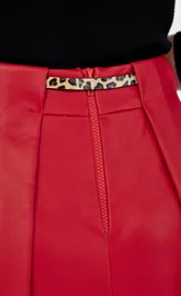Skirt Klever 0225 krasnyj